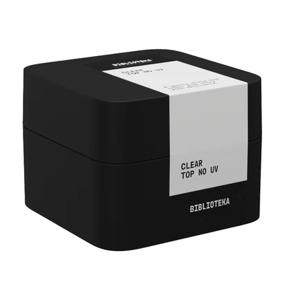 Топ без липкого шару без УФ-фільтрів Biblioteka Clear Top No UV, 30 мл
