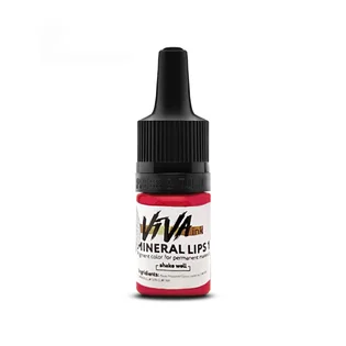 Lip Tattoo Pigment Viva Mineral 1/M, Peony Red, 6 ml