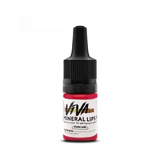 Пигмент для татуажа губ Viva Mineral 1/M, Peony Red, 6 мл