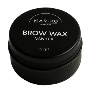 Віск для укладання брів Mar-Ko Brow Wax, Vanilla, 15 г