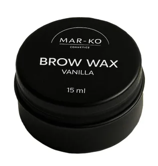 Віск для укладання брів Mar-Ko Brow Wax, Vanilla, 15 г