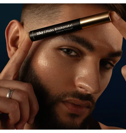 Гель-клей для фиксации бровей ZOLA x Maks Bilokonskyi Long Lasting Effect, 6 мл