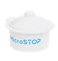 Pojemnik do sterylizacji i dezynfekcji narzędzi do manicure MicroSTOP, biały, 120 ml