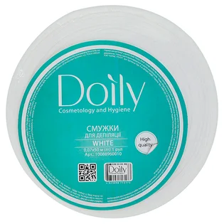 Depilation strips Doily, in roll, white, 0.07×50 m