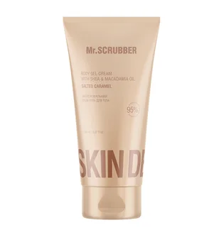 Moisturizing Body Cream-Gel Mr.Scrubber Skin Delights, Salted Caramel, 150 ml