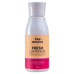 Środek do dezynfekcji wałków silikonowych ZOLA x Browstar Fresh Lamipads, 50 g