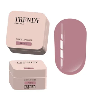 Żel modelujący Trendy Nails, Peony, 30 ml