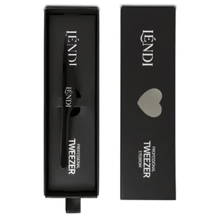 Pointed Eyebrow Tweezers Lendi Black Magic Point