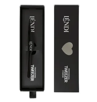 Pointed Eyebrow Tweezers Lendi Black Magic Point