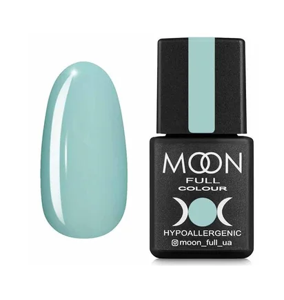 Lakier hybrydowy Moon Full Summer #628, jasny biało-zielony, 8 ml