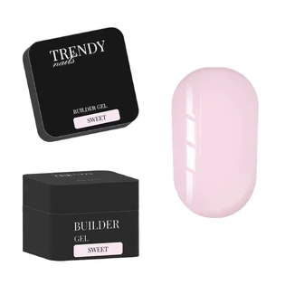 Żel do przedłużania Trendy Nails, Sweet, HEMA/TPO free, 30 ml