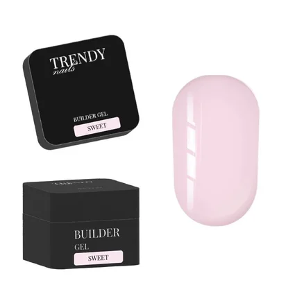 Builder Gel Trendy Nails, Sweet, HEMA/TPO free, 30 ml