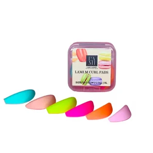 Валики для ламінування вій Lami Lashes M Curl Pads, 6 пар