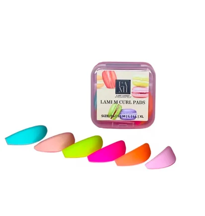 Валики для ламінування вій Lami Lashes M Curl Pads, 6 пар
