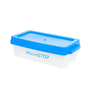 Бокс для стерилизации и дезинфекции маникюрных инструментов MicroSTOP, белый, 1 л