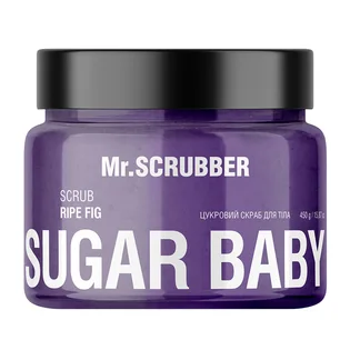 Цукровий скраб для тіла Mr.Scrubber Sugar Baby, Ripe Fig, 450 г