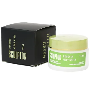 Гелевий ремувер для зняття вій Sculptor Lash Jelly Green, 15 мл
