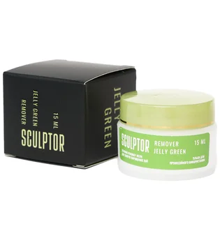 Żelowy remover do rzęs Sculptor Jelly Green, 15 ml