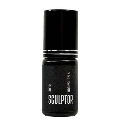 Klej do przedłużania rzęs Sculptor, Carbon, 5 ml