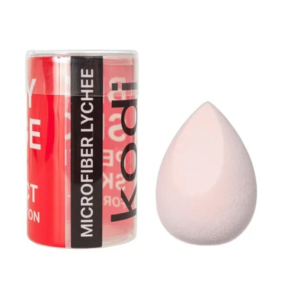 Спонж Kodi Professional для макіяжу Microfiber Lychee, 42х60 мм