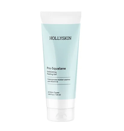 Żel peelingujący do twarzy HollySkin Pro-Squalane Exfoliating, 120 ml