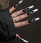 Набір типс для нарощування нігтів Adore Professional SPLETNIца XXL Gel Tips Coffin, 240 шт