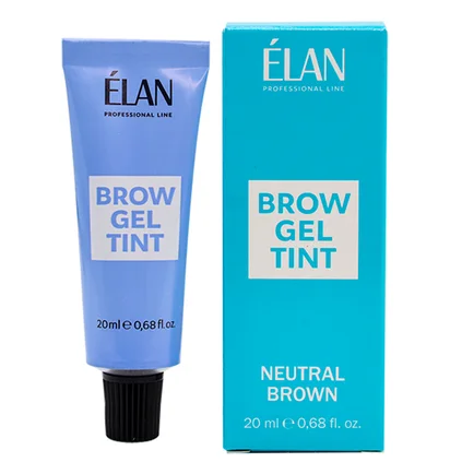 Гель-фарба для брів ELAN Neutral Brown, 20 мл