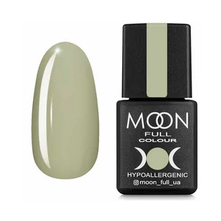 Гель-лак Moon Full Summer #624, нежный оливковый, 8 мл