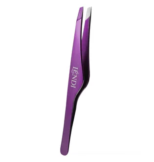 Angled Eyebrow Tweezers Lendi, Violet