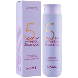 Шампунь проти жовтизни волосся Masil 5 Salon No Yellow Shampoo, 300 мл