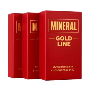 Набір картриджів для татуажу The Mineral Gold Line 35/1 RLLT, 20 шт