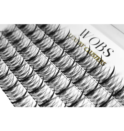 Накладные пучковые ресницы WoBs Fairy Lashes 20D, толщина 0.07, длина 12 мм, 200 шт