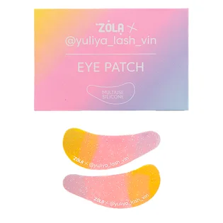 Силіконові патчі ZOLA x Yuliya Lash Vin, градієнт, 1 пара