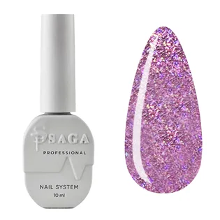 Світловідбиваючий гель-лак SAGA Professional Fiery Gel #16, 10 мл