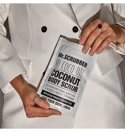 Кокосовий скраб Mr.Scrubber My Coco Oil, 200 г