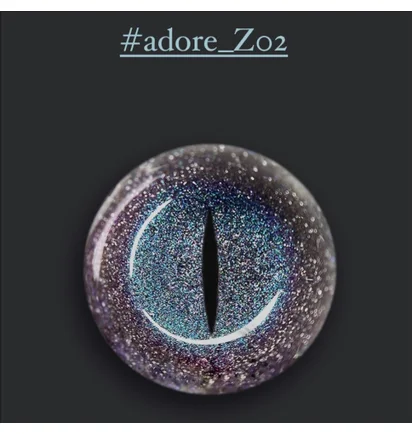 Гель-лак для нігтів Adore Professional Cat's Eye Reflective Z-02, 8 мл