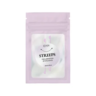 Стрипси для ламінування вій Lendi Streeps for lamination of eyelashes, фіолетові