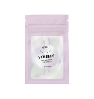Стрипси для ламінування вій Lendi Streeps for lamination of eyelashes, фіолетові