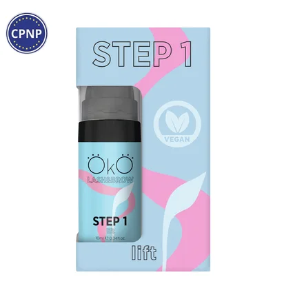 Засіб для ламінування вій та брів OKO Lash&Brow, Step 1 Lift, 10 мл