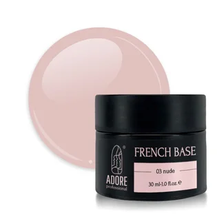 Камуфлююча база Adore Professional French Base №03 Nude, 30 мл