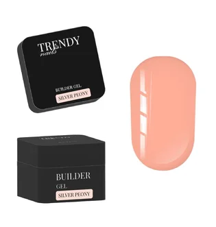 Builder Gel Trendy Nails, Silver Peony, HEMA/TPO free, 30 ml