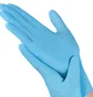 Нітрилові текстуровані рукавички без пудри Medicom SafeTouch Advanced Slim, Blue, нестерильні, розмір M, 100 шт
