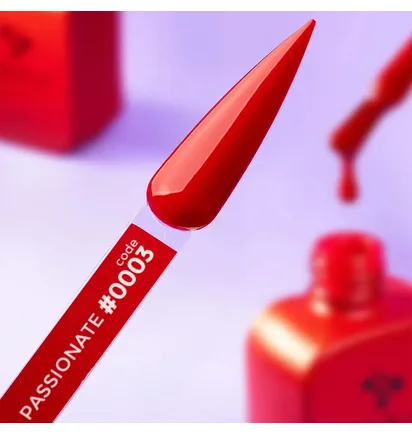 Камуфлююча база для нігтів DNKa' Cover Rubber Base French #0003 Passionate банка, 30 мл
