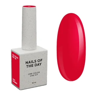 Гель-лак Nails Of The Day, Red, 10 мл
