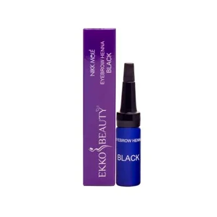 Хна для брів Ekko Beauty, Black, 7 г