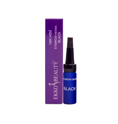 Хна для брів Ekko Beauty, Black, 7 г