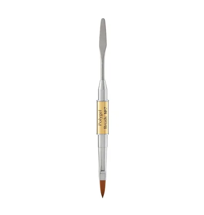 Двосторонній пензель для полігелю Trendy Nails Pure Art Collection 2-в-1