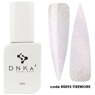 Camouflage Rubber Base with Foil Flakes DNKa' French #0093 Firework, 12 ml