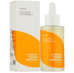 Тонізуюча сироватка в ампулі Isntree C-Niacin Toning Ampoule, з вітаміном C, 50 мл