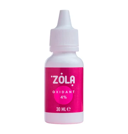 Oksydant do farbowania brwi ZOLA, 4%, 30 ml
